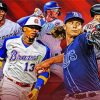 Mlb Player paint by numbers