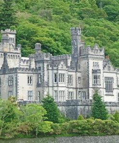 Kylemore Abbey Buildings paint by numbers