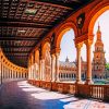 Sevillia Buildings paint by numbers