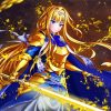 Alice Zuberg Sword Art Online Anime Character paint by number