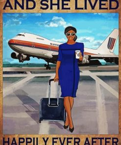 And She Lived Happily Ever After Art paint by numbers