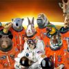 Animal Astronauts paint by number