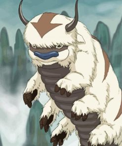 Appa Japanese Character paint by numbers