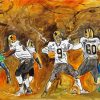 New Orleans Saints paint by numbers