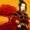 Azula Girl Character paint by numbers