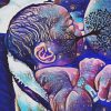 Baby Breastfeeding paint by numbers