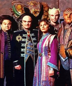 Babylon 5 Cast paint by number