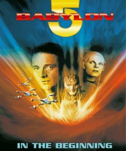 Babylon 5 Serie Poster paint by number