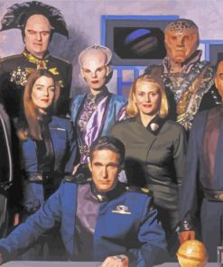 Babylon 5 Serie paint by number