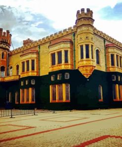 Bangalore Palace In Bengaluru India paint by number