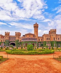 Bengaluru Bangalore Palace paint by number