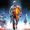 Battlefield Video Game paint by number