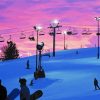 Beautiful Ski Resorts paint by numbers