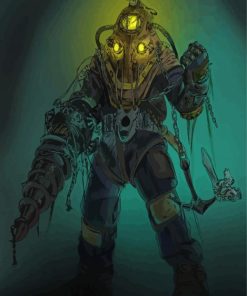 Bioshock Character paint by number