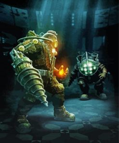 Bioshock Game paint by number