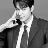 Black And White Lee Min Ho paint by numbrer