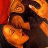 Black Couple Love Art paint by numbers