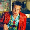 Brad Pitt Tyler Durden paint by number