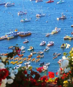 Catalina Island Harbour paint by numbers