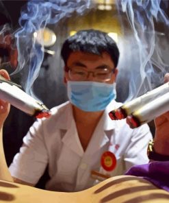 Chinese Medicine Method paint by numbers