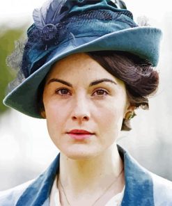 Classy Lady Mary Crawley paint by numbers