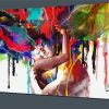 Colorful Abstract Couple paint by number