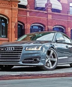 Cool Audi S8 Car paint by number