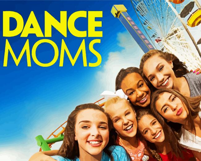 Dance Moms paint by numbers