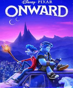 Disney Onward paint by number