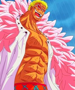 Doflamingo One Piece paint by number