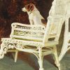 Dog On Chair By Jamie Wyeth paint by numbers