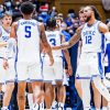 Duke Basketball Team paint by numbers