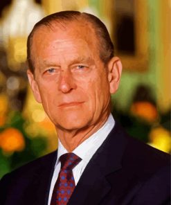 Duke Of Edinburgh Prince Philip paint by number