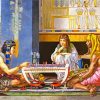 Egyptian Chess Players By Alma Tadema paint by numbers