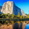 El Capitan landscape paint by numbers