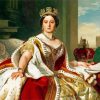 Elegant Queen Victoria paint by numbers