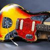 Fender Jaguar Guitar paint by number