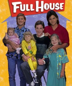 Full House Serie Poster paint by numbers