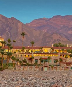 Furnace Creek Park paint by numbers