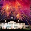 George Washingtons Mount Vernon And Fireworks paint by numbers