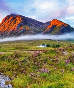 Glen Coe National Park paint by numbers