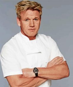 Gordon Ramsay paint by numbers