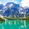 Gorgeous Lake Alps paint by numbers