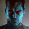 Grand Admiral Thrawn paint by number