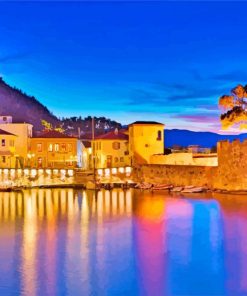 Greece Nafpaktos paint by numbers