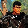 Guts Berserk paint by numbers