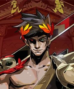 Hades Art Illustration paint by number