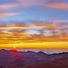 Haleakala Sunrise paint by number