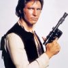 Han Solo Star Wars paint by number