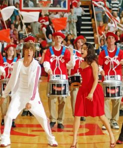 High School Musical Serie paint by numbers